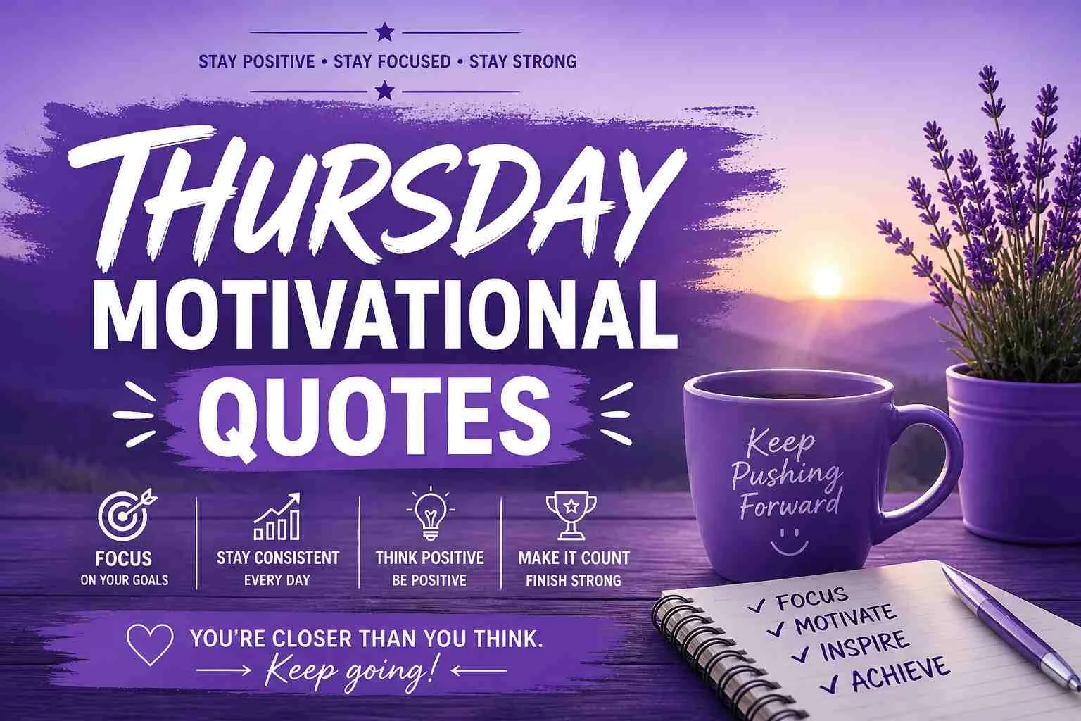 Thursday Motivational Quotes