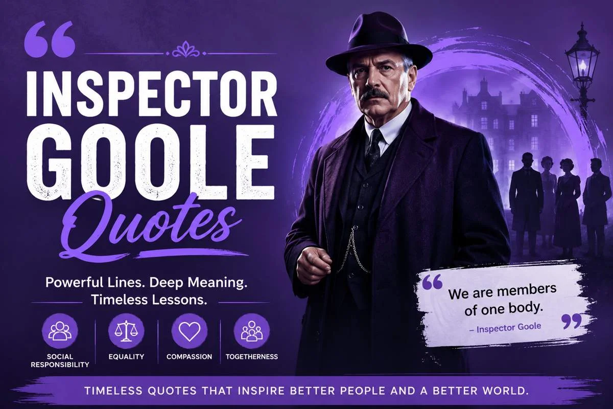 Inspector Goole Quotes