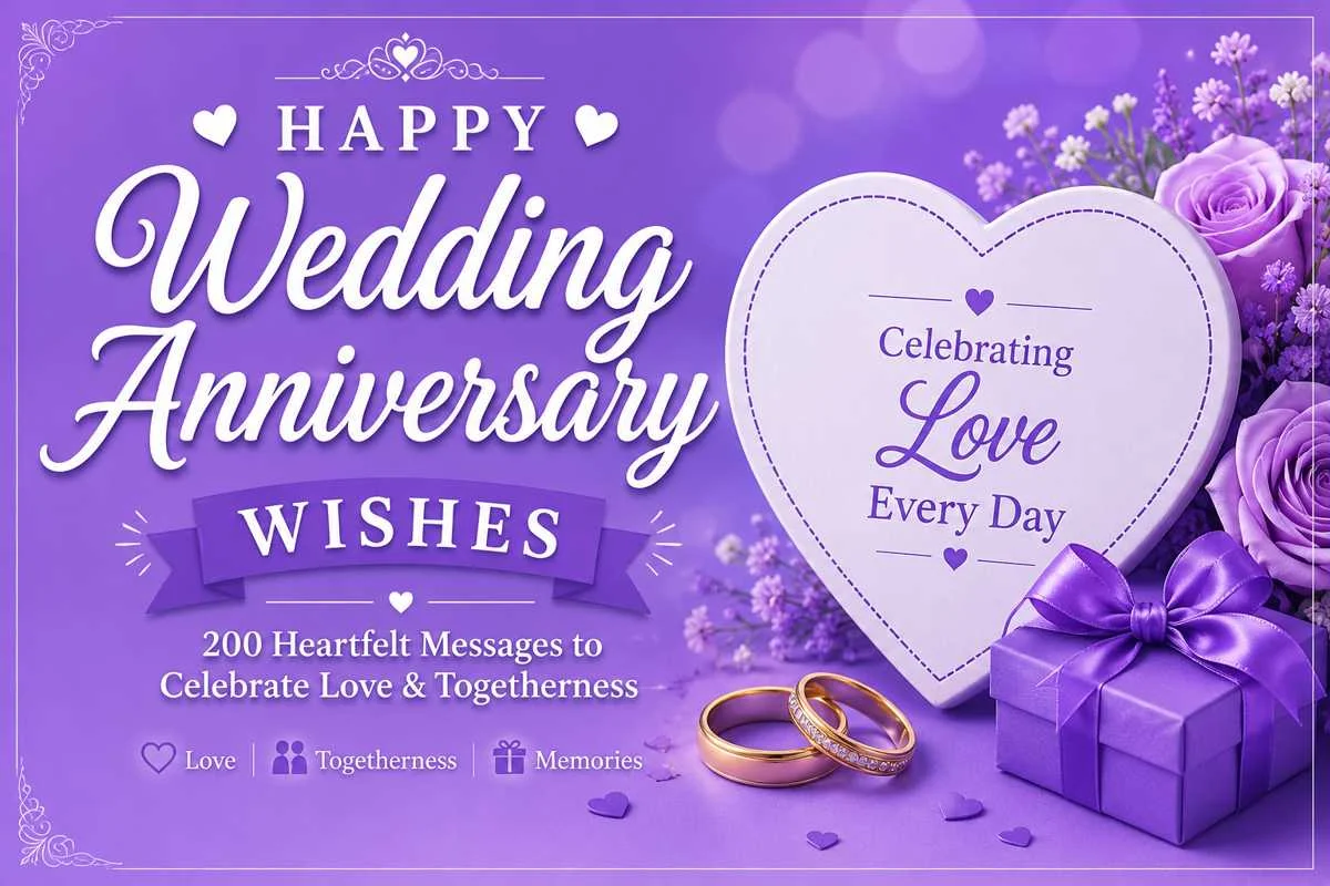 Happy Wedding Anniversary Wishes