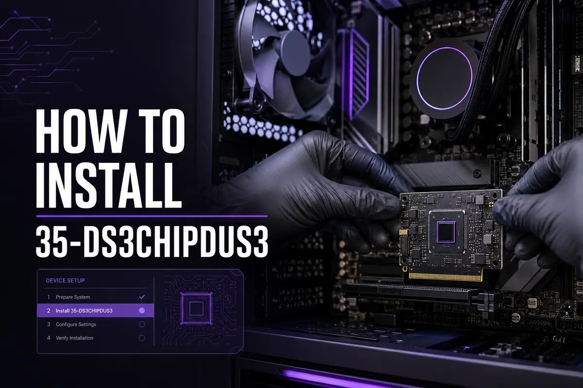 How to Install 35-ds3chipdus3