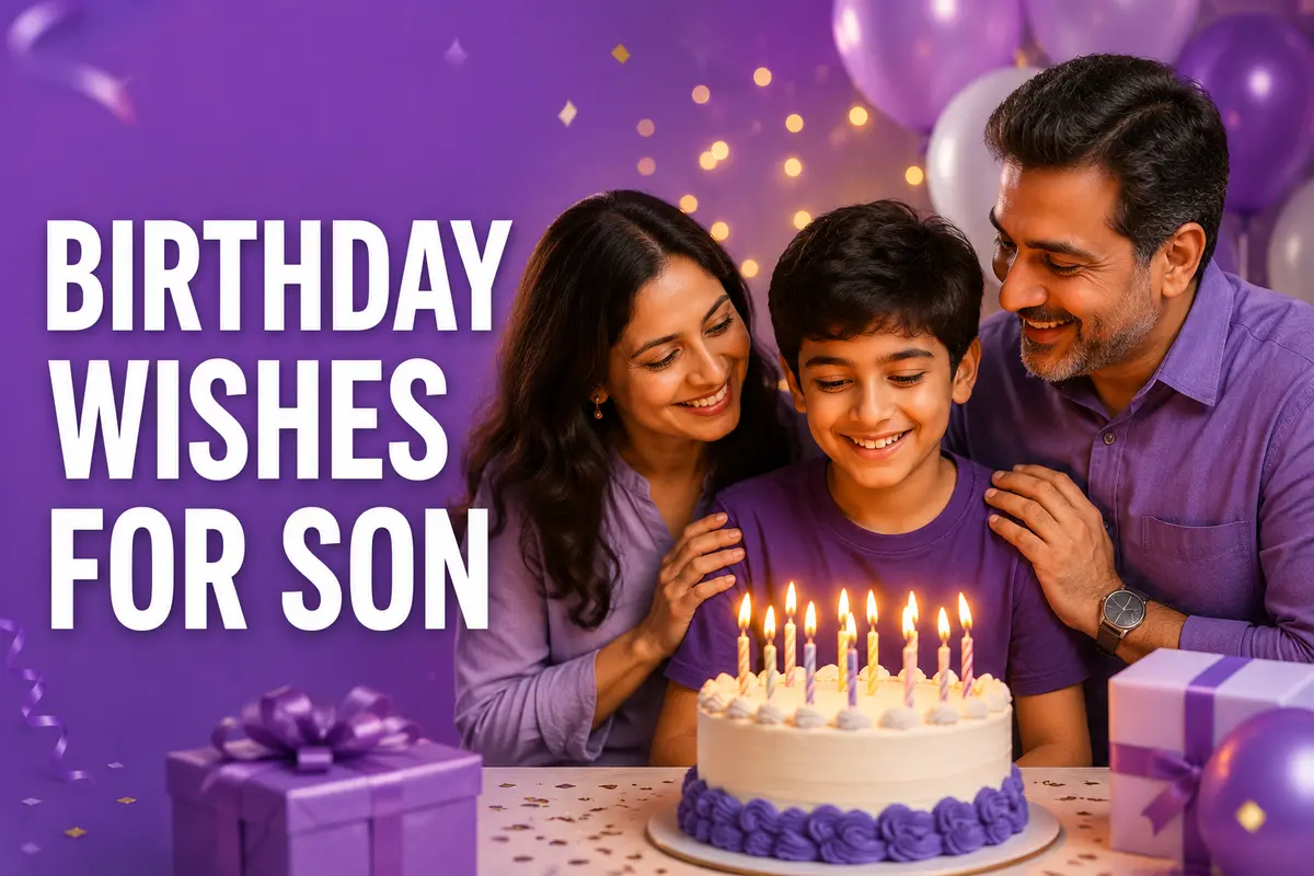 Birthday Wishes for Son